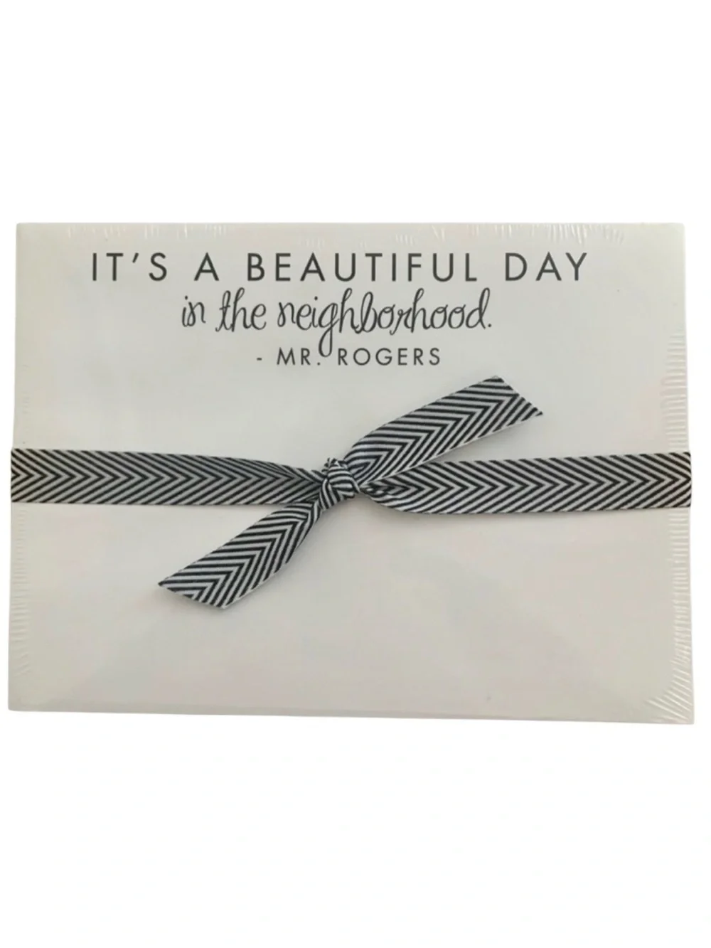 NWT Rosanne Beck Note Pad Mr. Rogers “It’s A Beautiful Day In The Neighborhood”